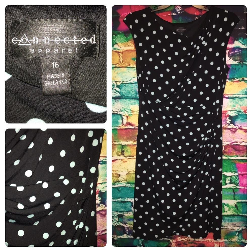 Connected Apparel Midi Dress